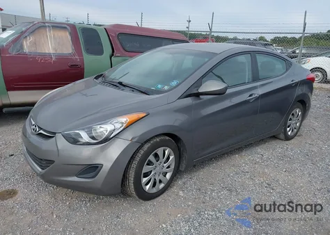 2012 Hyundai Elantra Gls from USA, damaged, VIN 5NPDH4AE8CH101130